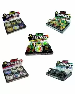 Blink - Glass Ashtray - 6 Counts Per Display - Price Per Piece