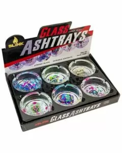 Blink Glass Ashtray Candy Skull  Per Pc Price
