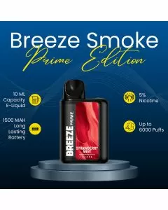 Breeze Prime Edition 6000 Puffs Disposabl