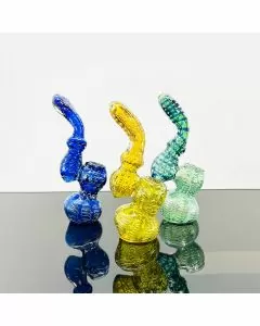 Bubbler 6 In Size - Raked - Assorted Colors - Price Per Piece
