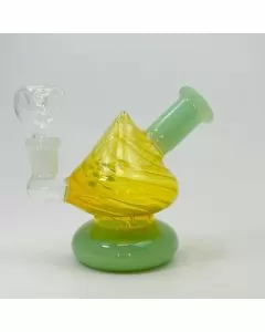 Bubbler Fumed Waterpipe - 5 Inches 