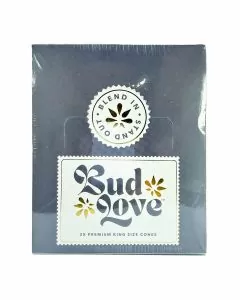 Bud Love Cones - King Size - 3 Counts Per Pack - 30 Counts Per Box 