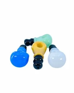  Handpipe - 4" Light-bulb