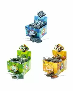 Chronic Candy - CBD Lollipop - 25mg - 60 Counts Per Box