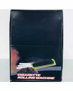 CIGARETTE ROLLING MACHINE - 110mm - 12 PER DISPLAY - BLACK BOX