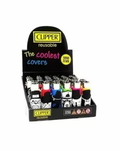 Clipper - Lighter Pop With Hand Sewn Cover - 30 Lighters Per Display