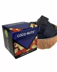 COCO NUTS COCO SHELL CHARCOAL - 30 PIECES OR 27 PIECES PER BOX