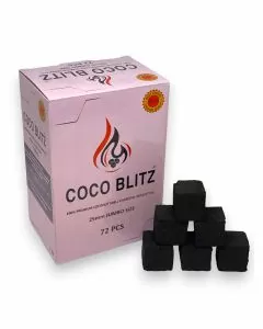 Coco Blitz - Hookah Charcoal - 25 mm - 72 Piece Jumbo Size