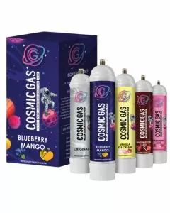 Cosmic Gas - Cream Charger - 1100 Gram Per 2.2 Litter Tank - 2 Packets 
