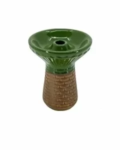 CYCLONE SHAPED LARGE ASSORTED COLOR HOOKAH BOWL - VCBH2