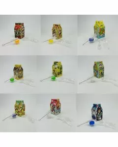 Dabtized - Juice Carton Glass - 2 In 1 - Bubbler And Nectar Collector