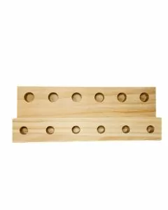 Display Only 10-inch Wood 12 Per Holes