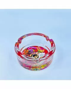 Ash Tray Glass Asst Design - Assorted - Price Per Piece