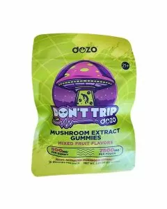 Dozo Dont Trip Mushroom Gummies 7500mg - 15 Counts Per Pack
