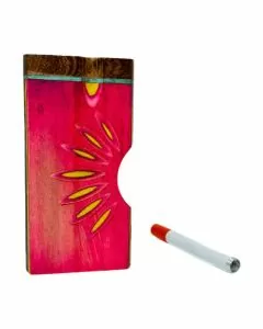 Dugout 4-inch (Flower) Wooden With One Hitter