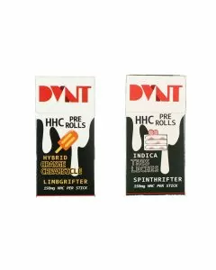 DVNT HHC PREROLLS 10 ROLLS PER PACK - 10 PACKS PER BOX
