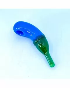 Eggplant Handpipe - 5 Inch - Assorted Colors - HPVC57