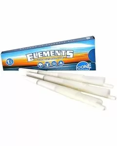 Elements-Pre Roll Cone 1 1/4 -6 Cones Per Pack-30 Packs Per Box