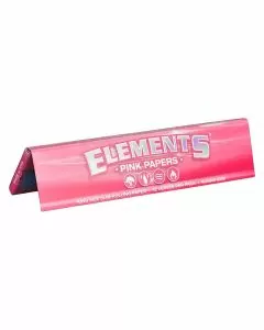 Elements Pink Paper King Size Slim - 32 Per Pack - 50 Packs Per Box