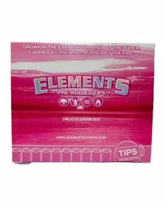 Elements Tips - Pre-rolled - 21 Pieces Per Pack - 20 Packs Per Box