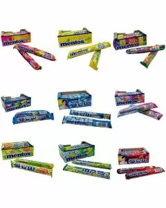 Indulge in Exotic Candy Delight with Mentos - 15 Pieces Per Pack