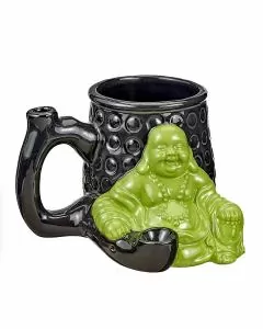 Fashioncraft Ceramic Buddha Mug Pipe - 82527
