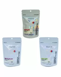 Flurish - Delta 8 - THC-A - 5000mg Gummies - 10 Per Pack 