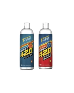 Formula 420 CLEANER Plastics & Silicone Cleaner ACRYLIC 12oz & GLASS, METAL & CERAMIC CLEANSER 12 FL OZ