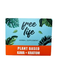 Free Life Kava + Kratom Shots 2oz - 12 short per pack
