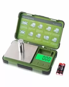 Fuzion - Digital Pocket Scale - 200 Grams X 0.01 Gram - BX-200 - Green