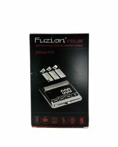 Fuzion - Scale Digital Pocket - 200 Grams X 0.01 Grams - Steel-200