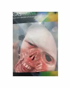 Gas Mask Character - With Silicone Waterpipe