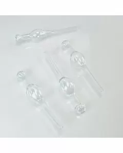 Glass Bulb Straw - 5.5 Inches - 4 Counts Per Pack