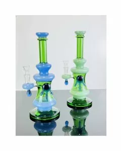 GLASS WATERPIPE 11" INCHES - ASSORTED - PRICE PER PIECE