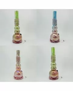 Glass Waterpipe - 16 Inches (GR-Y-126)
