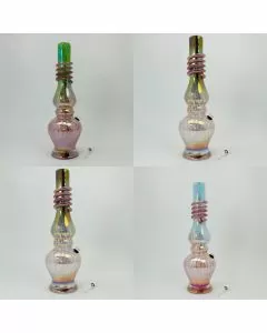 Glass Waterpipe - 16 Inches - RAY-K-137 - GR-Y-127