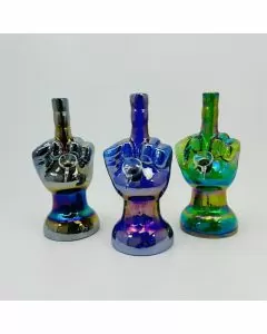 Glass Waterpipe - 8 Inches (GR-Y-15) Assorted Colors