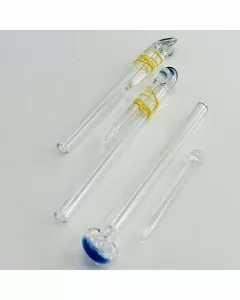 GLASS SPOON With DABBER - 3 PER PACK