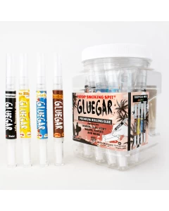 Gluegar for Rolling 3ml Brush Tip Pen - 28 Bottles Per Jar