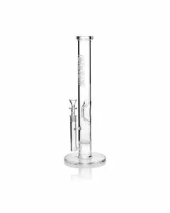 16" Inch - Grav Waterpipe With Disc Clear