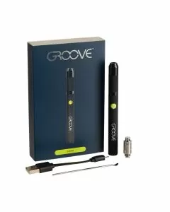 Groove Cara Pen For Concentrate Vaporizer - Matte Black