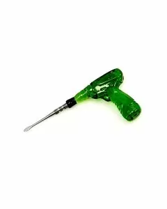 Gun Style Metal Dab Tool - 5 Counts Per Pack - Assorted Colors - VCD7
