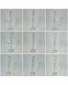 Helios Glass Waterpipe 15" Inch With Double Matrix Perc (WPNA 914)