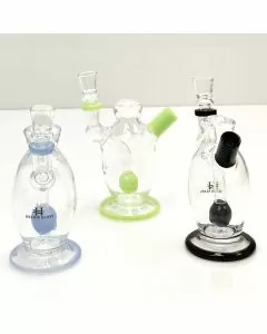 Waterpipe 5" Inch - Helios Glass - Amphora With Ball Perc 