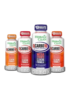 Herbal Clean QCarbo16 Detoxify Your Body – 16 oz