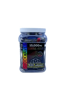 Hon Shockwaves Ko Thc-p Blend - 15000mg Gummy Belts - 30 Piece Per Jar
