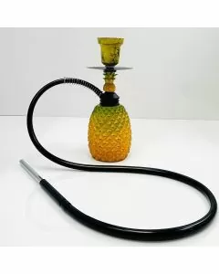 Hookah Pineapple - 14" Inch  - 1 Hose With Led Light