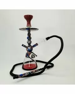 Hookah Toker BYO Rainbow Color - CK5029 - 16-Inches