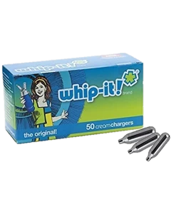 Cream Charger Whip It - 50 Count Per Pack - 12 Count Per Box