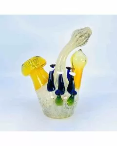 Bubbler 6 Inch - Mushroom Art - NBB7